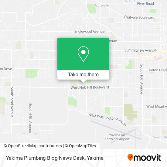Yakima Plumbing Blog News Desk map