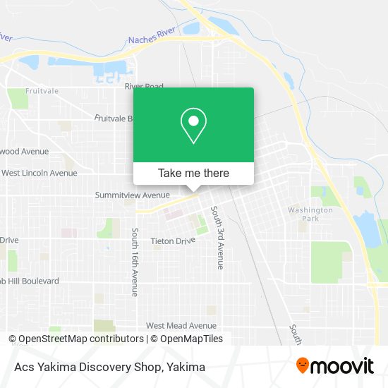 Acs Yakima Discovery Shop map