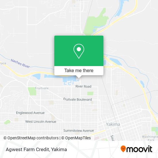 Agwest Farm Credit map