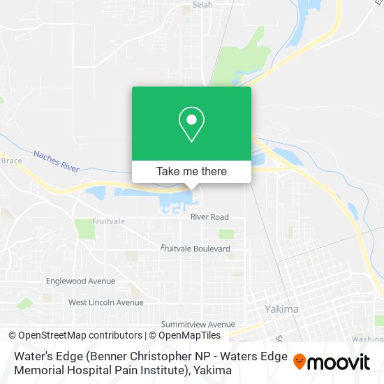 Mapa de Water's Edge (Benner Christopher NP - Waters Edge Memorial Hospital Pain Institute)