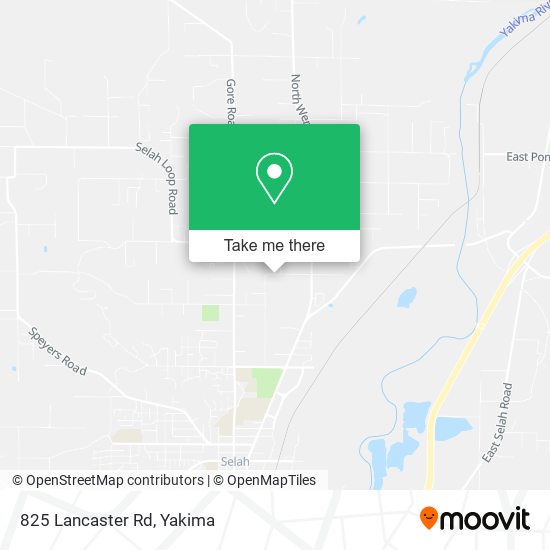 Mapa de 825 Lancaster Rd