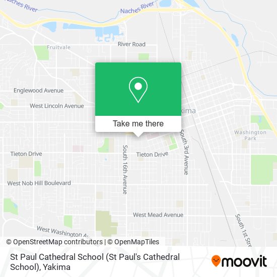 St Paul Cathedral School map