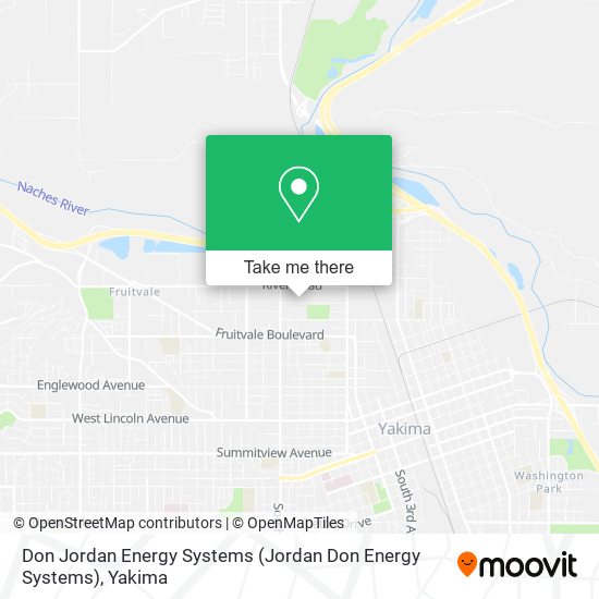 Mapa de Don Jordan Energy Systems