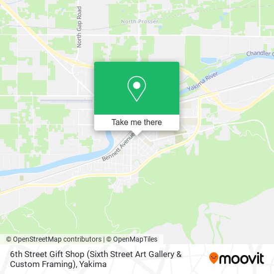 6th Street Gift Shop (Sixth Street Art Gallery & Custom Framing) map