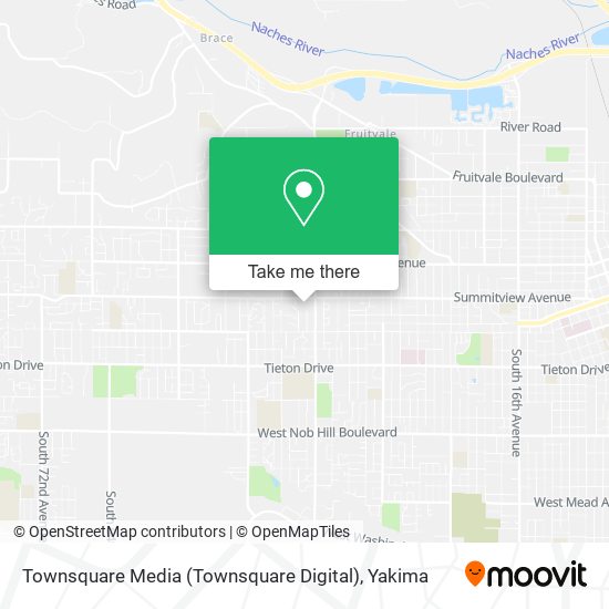 Mapa de Townsquare Media (Townsquare Digital)