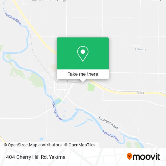 404 Cherry Hill Rd map