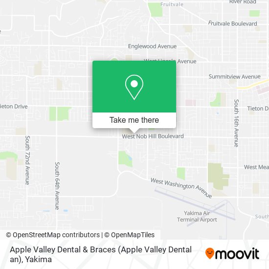 Apple Valley Dental & Braces map