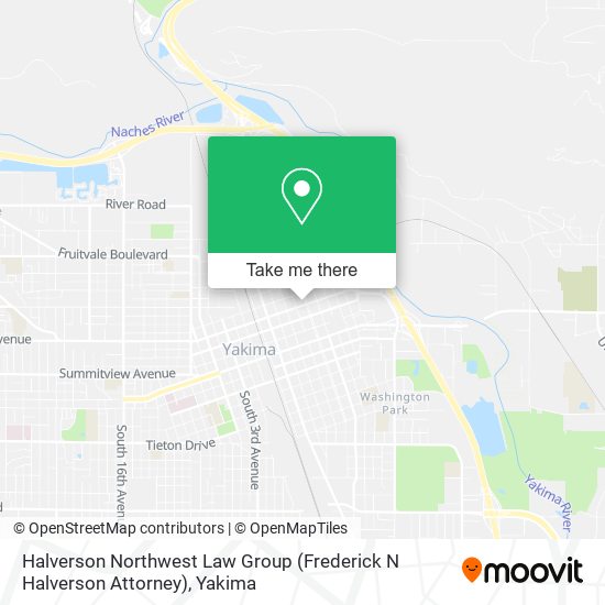 Mapa de Halverson Northwest Law Group (Frederick N Halverson Attorney)