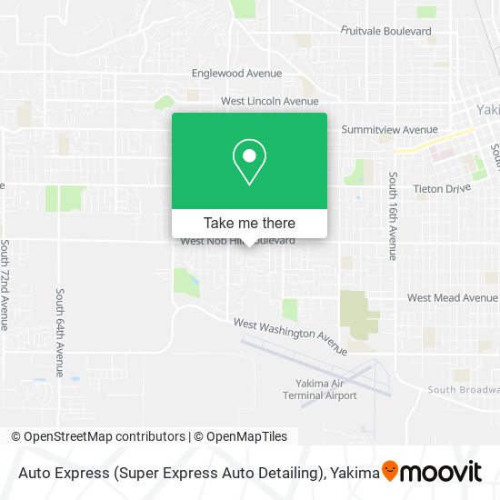 Auto Express (Super Express Auto Detailing) map