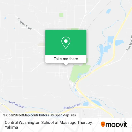 Mapa de Central Washington School of Massage Therapy