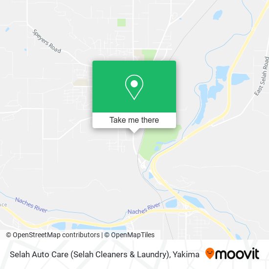 Selah Auto Care (Selah Cleaners & Laundry) map