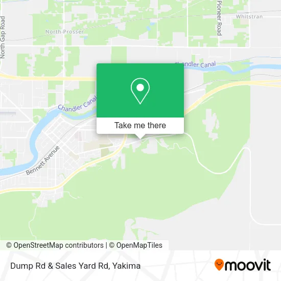 Dump Rd & Sales Yard Rd map