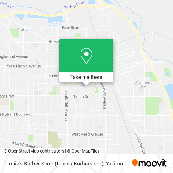 Mapa de Louie's Barber Shop (Louies Barbershop)