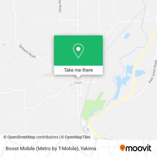 Boost Mobile (Metro by T-Mobile) map