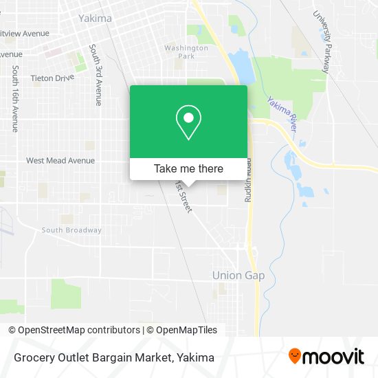 Grocery Outlet Bargain Market map