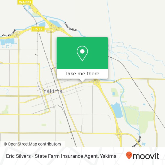 Mapa de Eric Silvers - State Farm Insurance Agent