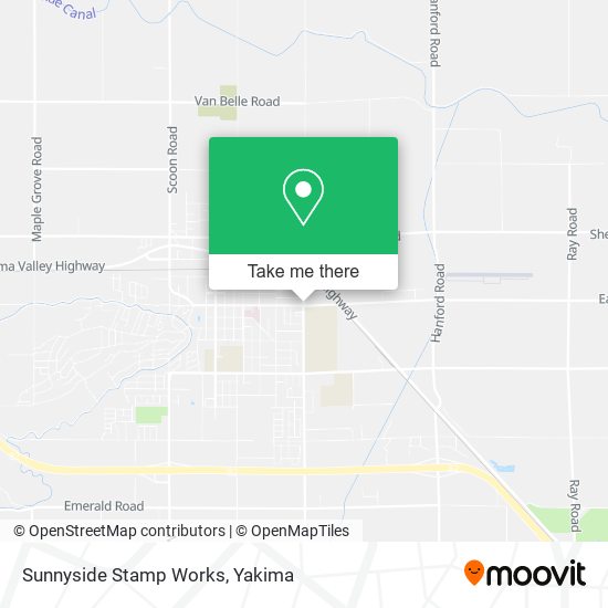 Mapa de Sunnyside Stamp Works