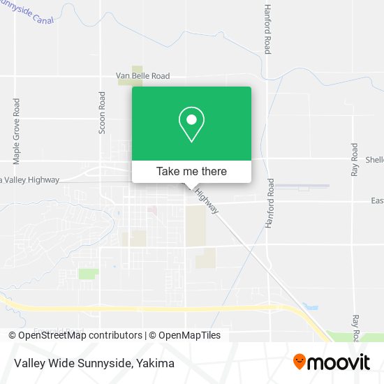 Mapa de Valley Wide Sunnyside