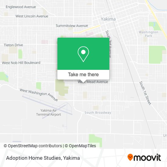 Adoption Home Studies map