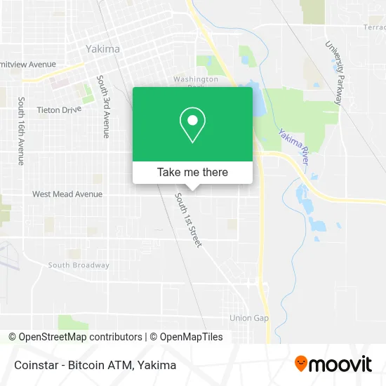 Coinstar - Bitcoin ATM map