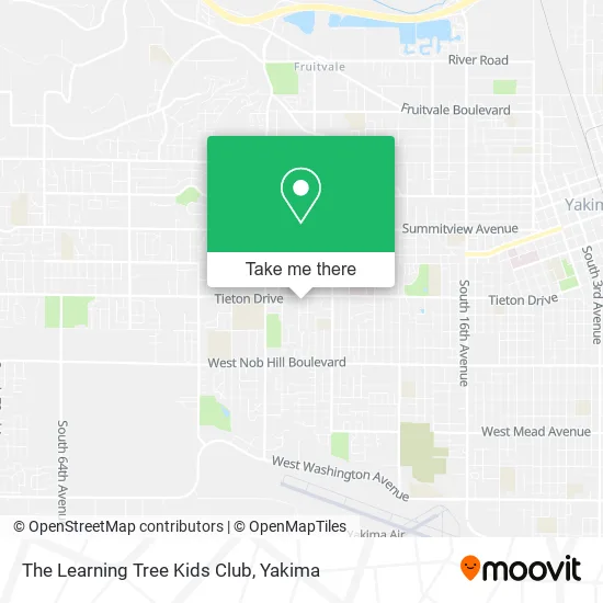 The Learning Tree Kids Club map