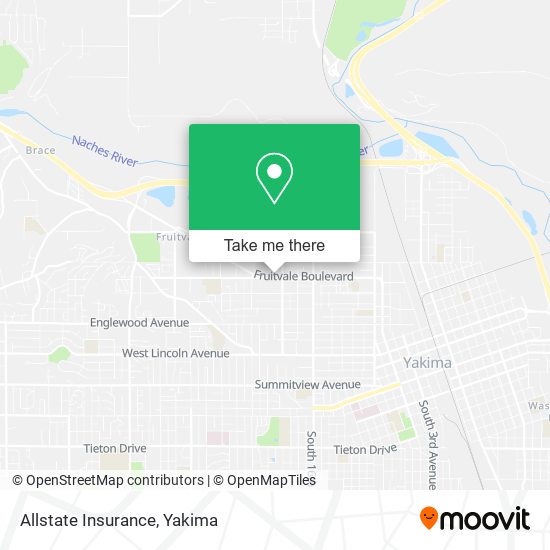 Allstate Insurance map