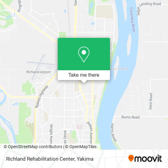 Richland Rehabilitation Center map