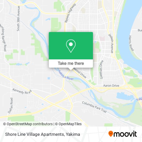 Mapa de Shore Line Village Apartments