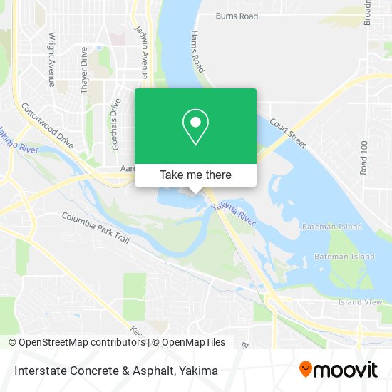 Interstate Concrete & Asphalt map