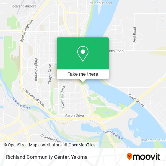 Richland Community Center map