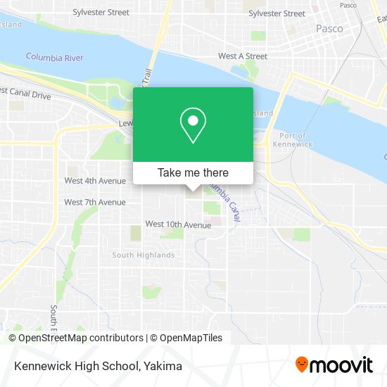 Mapa de Kennewick High School