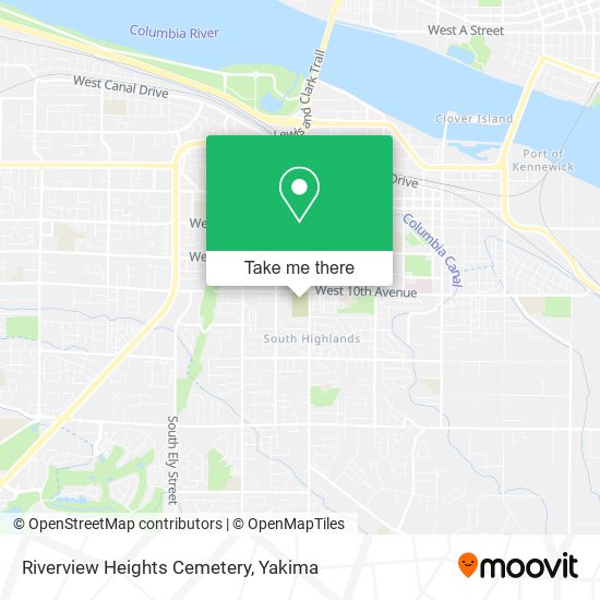 Riverview Heights Cemetery map