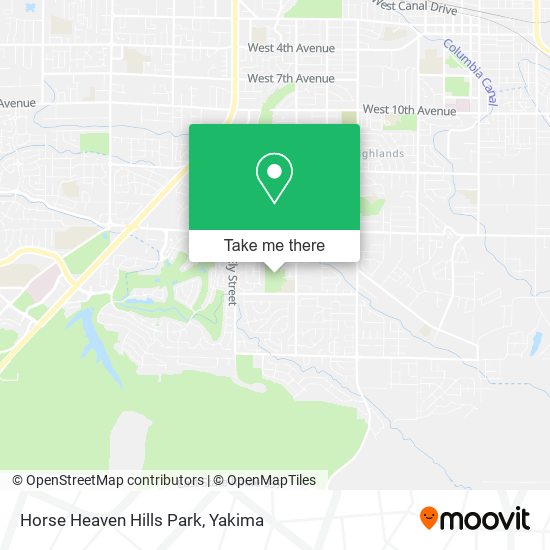 Mapa de Horse Heaven Hills Park