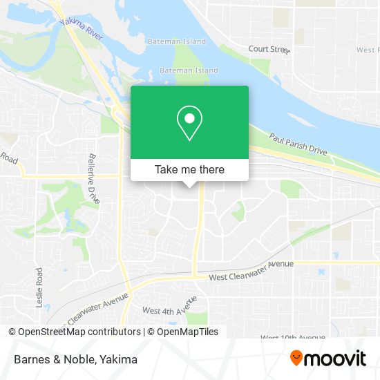 Mapa de Barnes & Noble