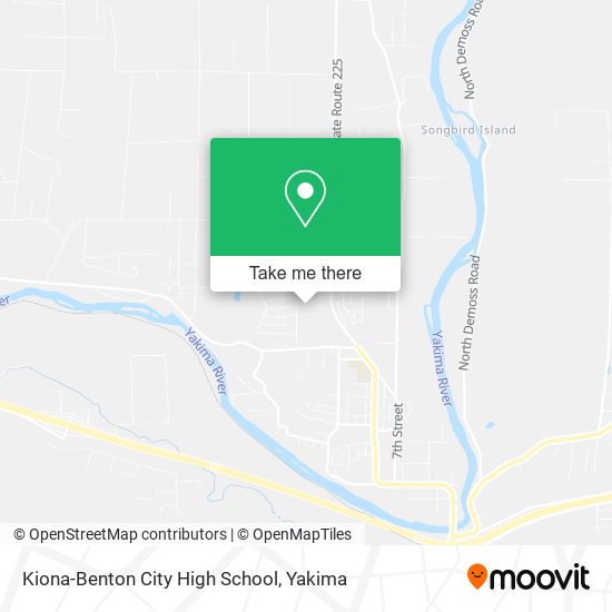 Kiona-Benton City High School map