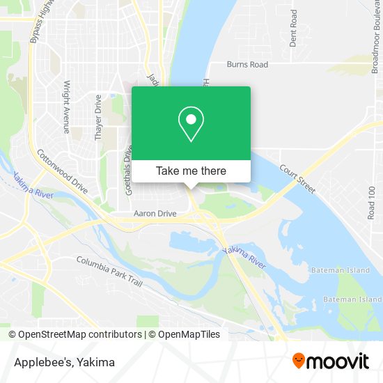 Mapa de Applebee's
