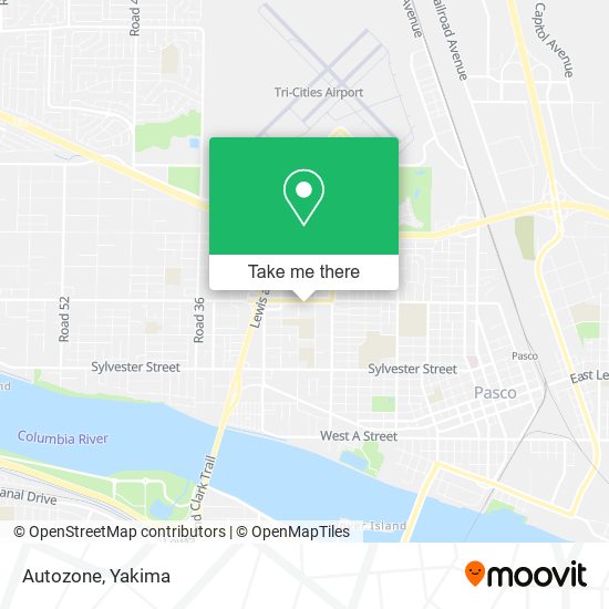 Autozone map