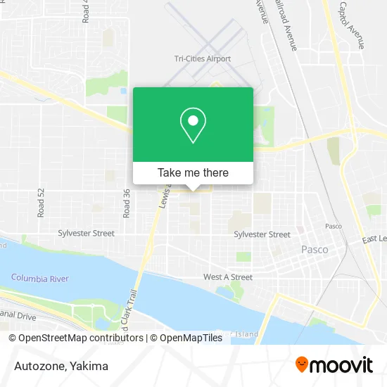 Autozone map
