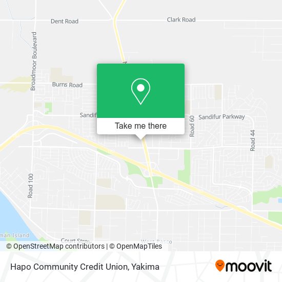 Hapo Community Credit Union map