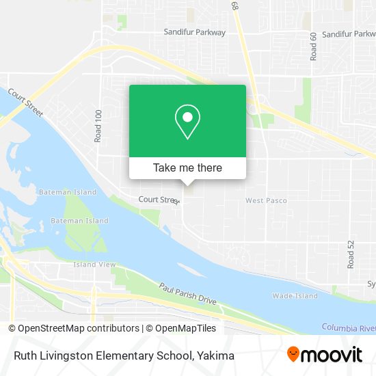 Ruth Livingston Elementary School map
