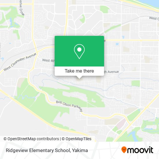 Mapa de Ridgeview Elementary School