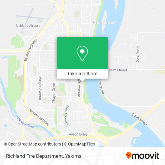 Mapa de Richland Fire Department