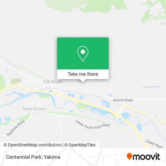 Mapa de Centennial Park