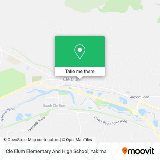 Mapa de Cle Elum Elementary And High School