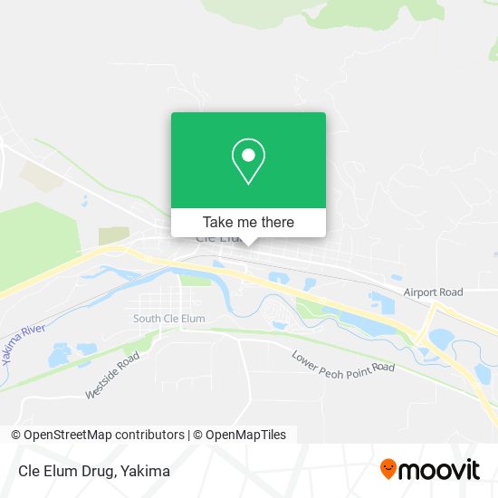 Mapa de Cle Elum Drug