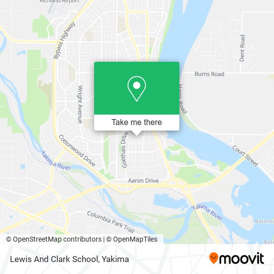 Lewis And Clark School map