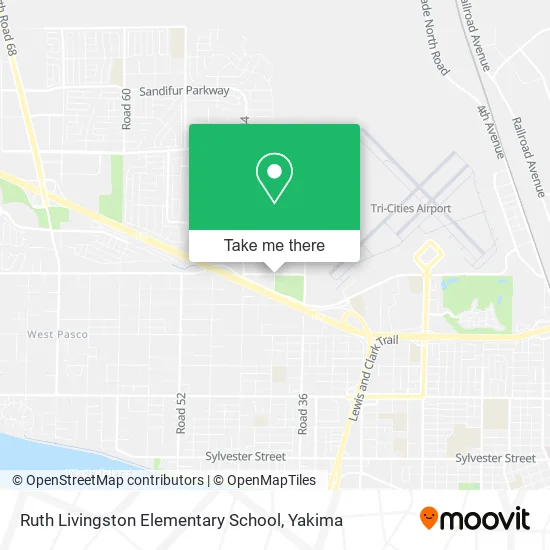 Ruth Livingston Elementary School map