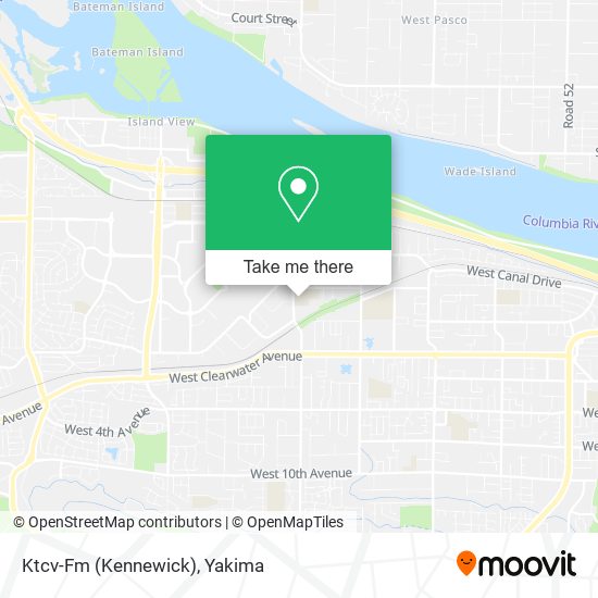 Mapa de Ktcv-Fm (Kennewick)