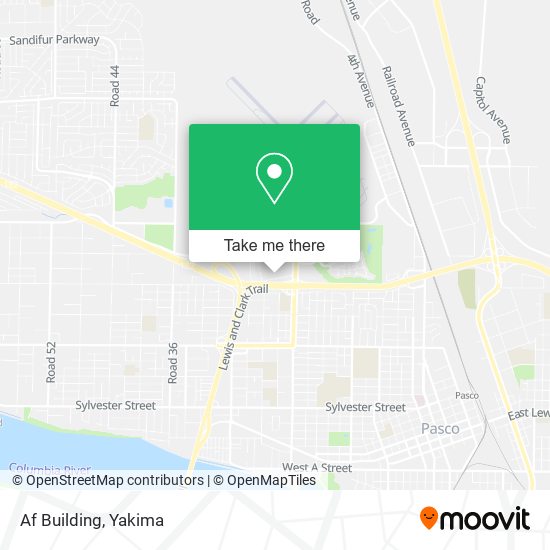 Mapa de Af Building