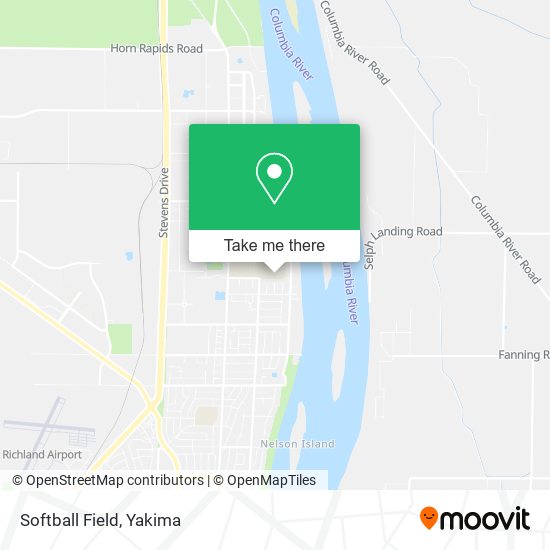 Mapa de Softball Field